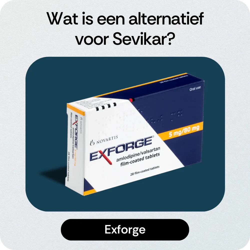 Alternatief Sevikar Exforge