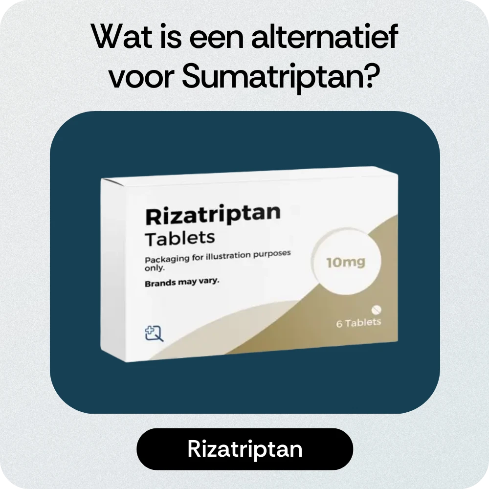 Alternatief Sumatriptan Rizatriptan