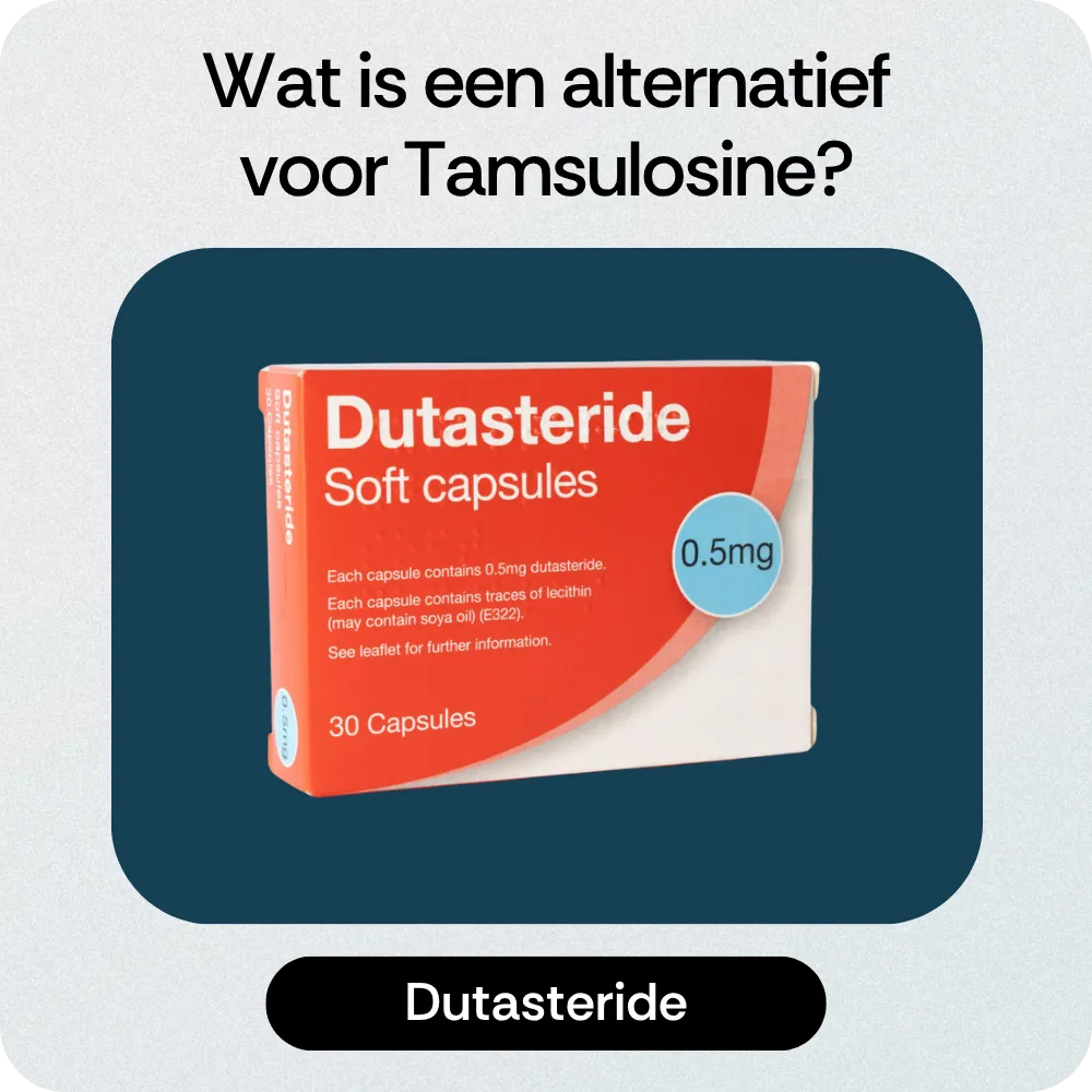 Alternatief Tamsulosine Dutasteride