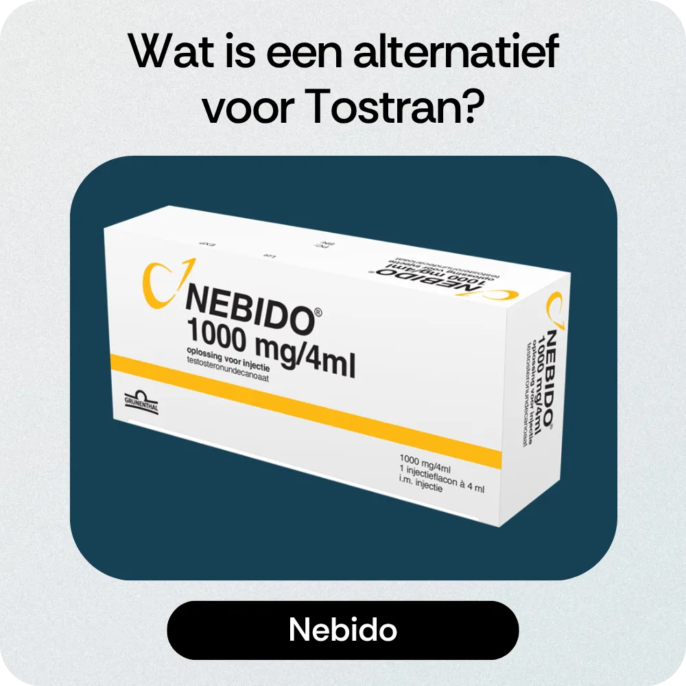 Alternatief Tostran Nebido