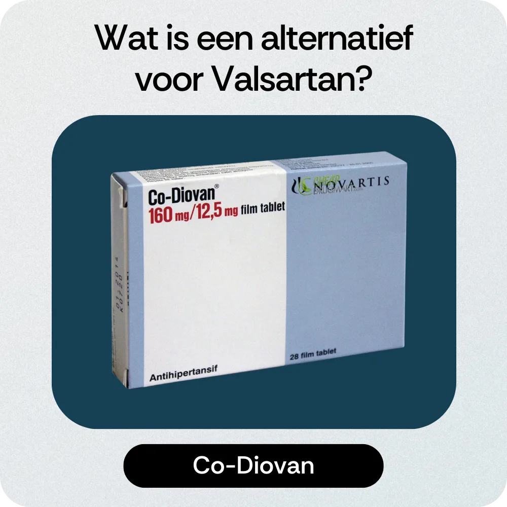 Alternatief Valsartan Co-Diovan