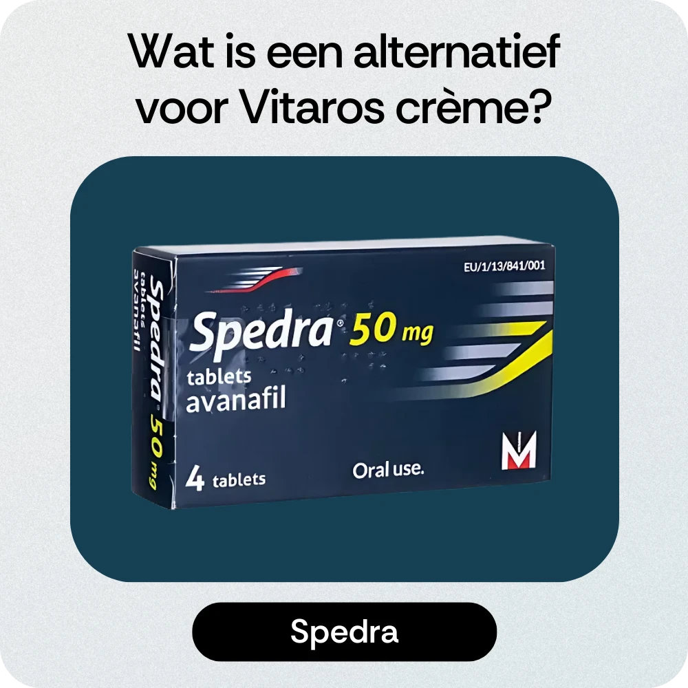 Alternatief Vitaros crème Spedra