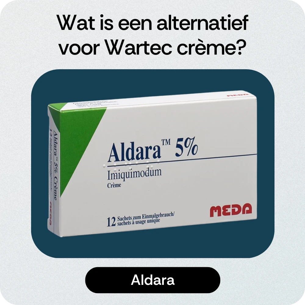 Alternatief Wartec Aldara