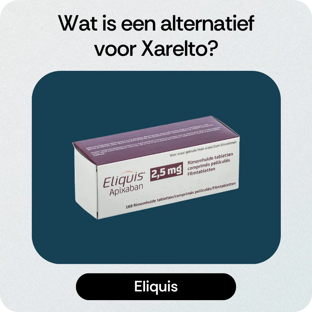 Alternatief Xarelto Eliquis