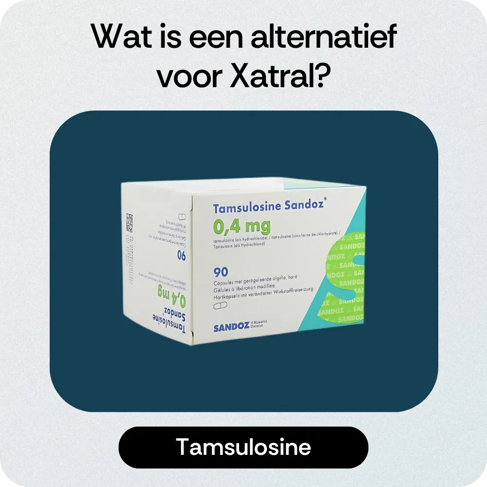 Alternatief Xatral Tamsulosine