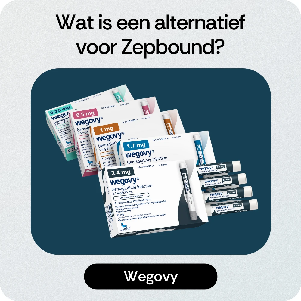 Alternatief Zepbound Wegovy