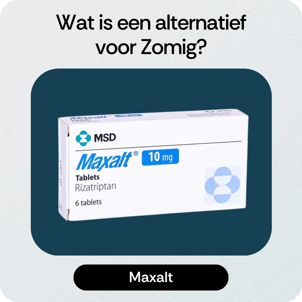 Alternatief Zomig Maxalt