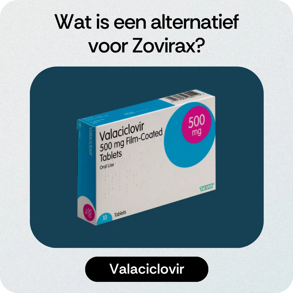 Alternatief Zovirax Valaciclovir