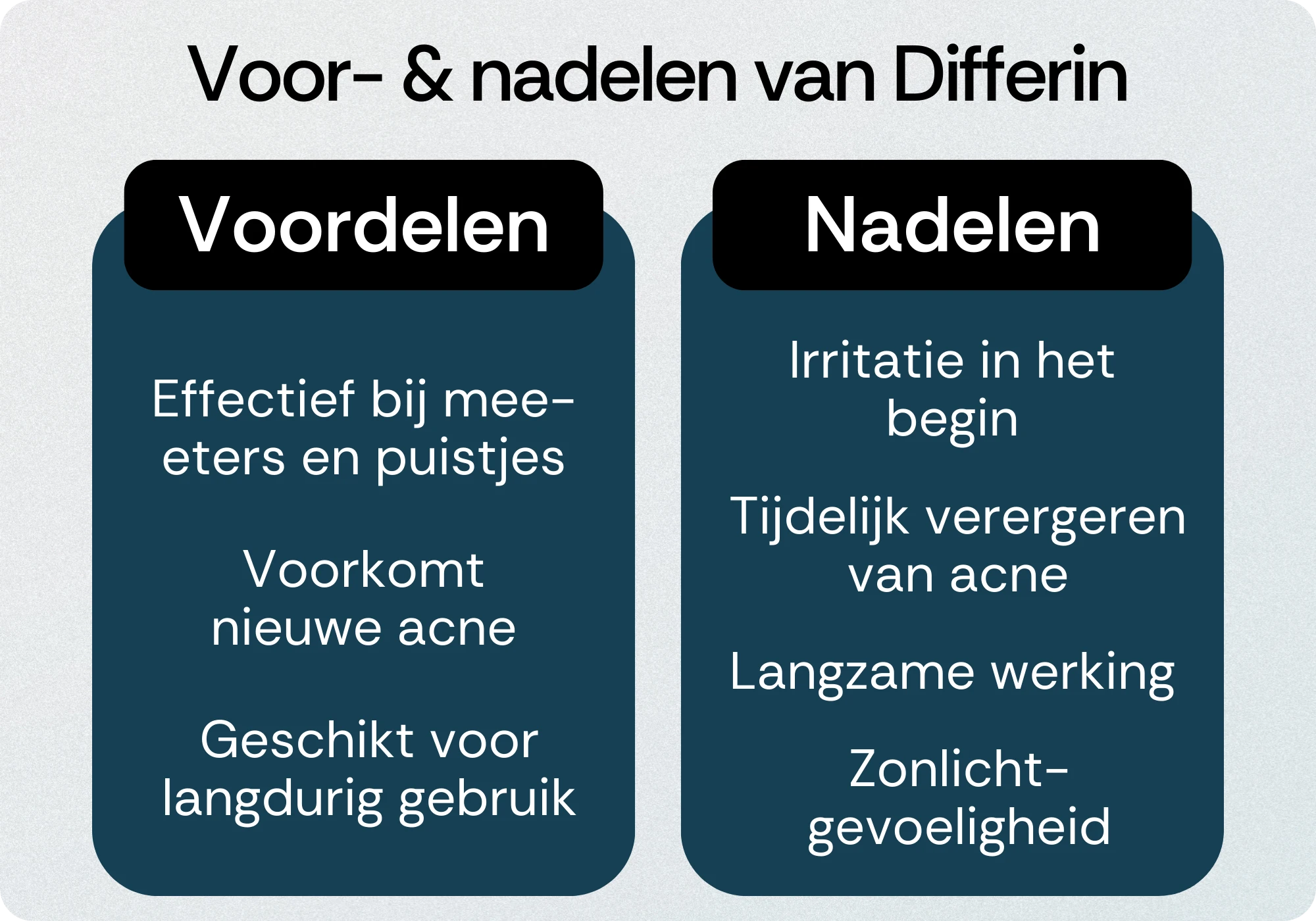 Differin voordelen nadelen