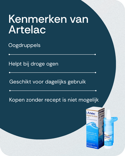 Kenmerken van Artelac