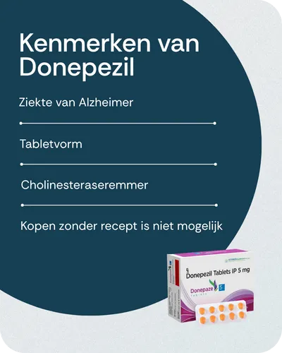 Kenmerken van Donepezil