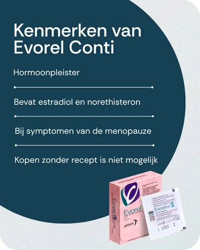 Kenmerken van Evorel Conti