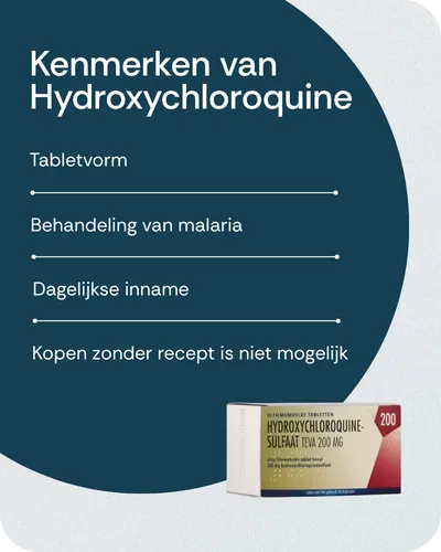 Kenmerken van Hydroxychloroquine