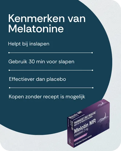 Kenmerken van Melatonine