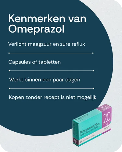 Kenmerken van Omeprazol