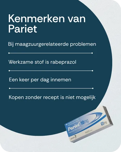 Kenmerken van Pariet