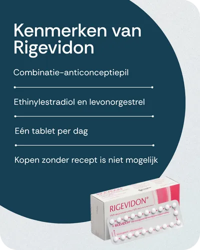 Kenmerken van Rigevidon