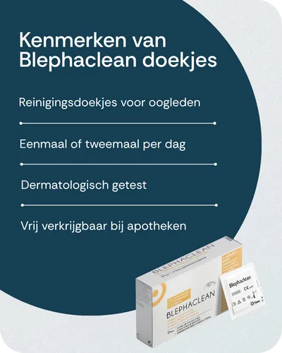 Kenmerken van Blephaclean doekjes