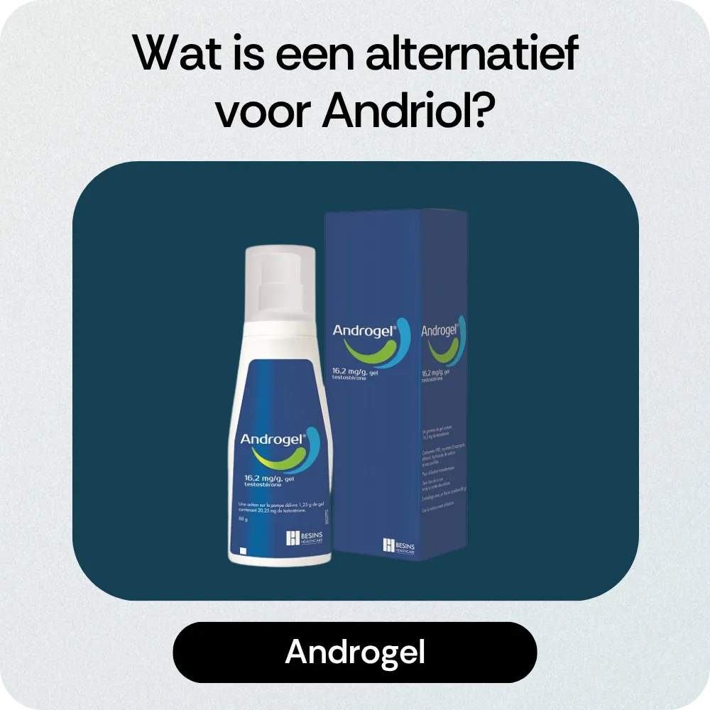 Alternatief Andriol Androgel