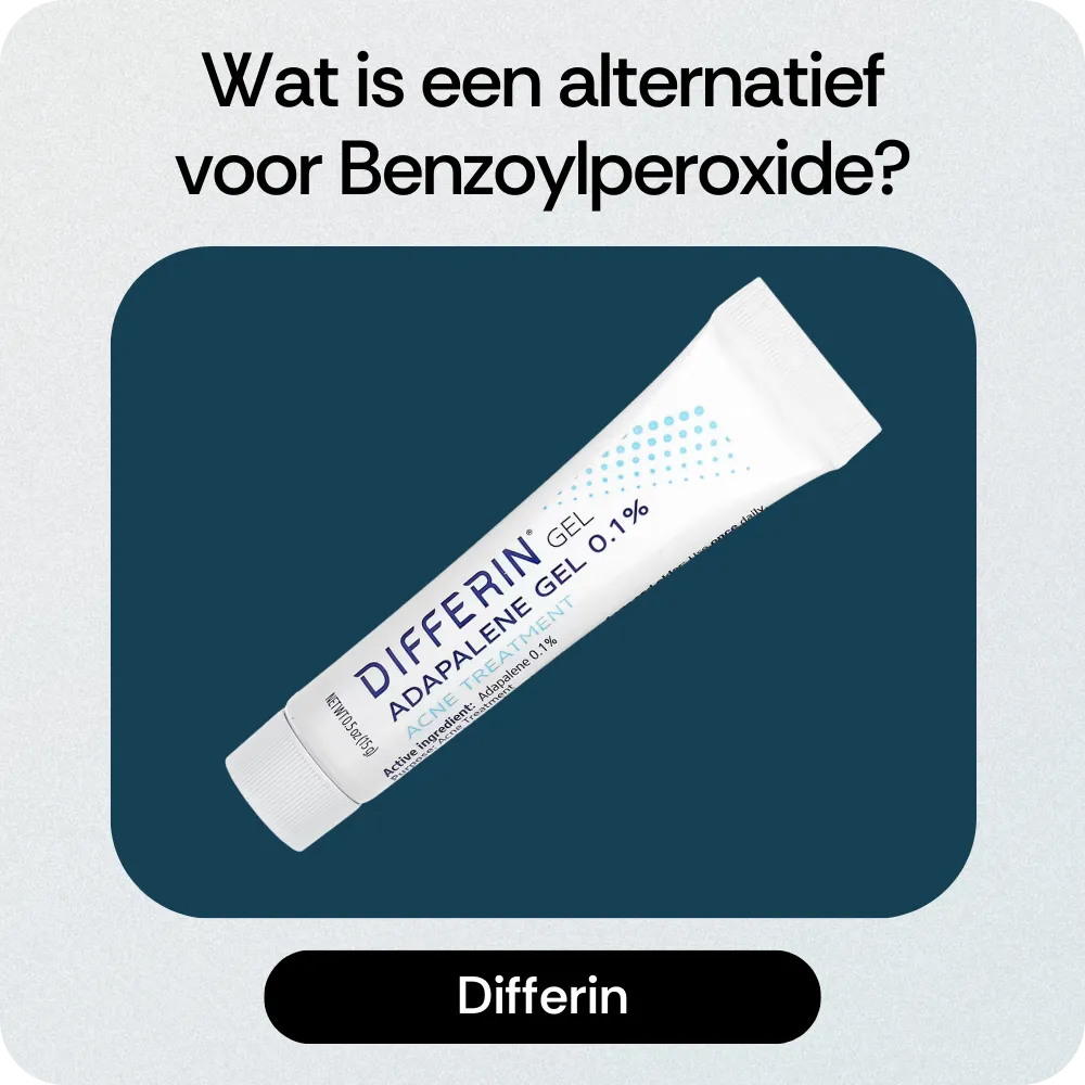 Alternatief Benzoylperoxide Differin