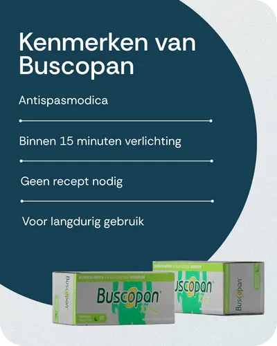 Kenmerken van Buscopan