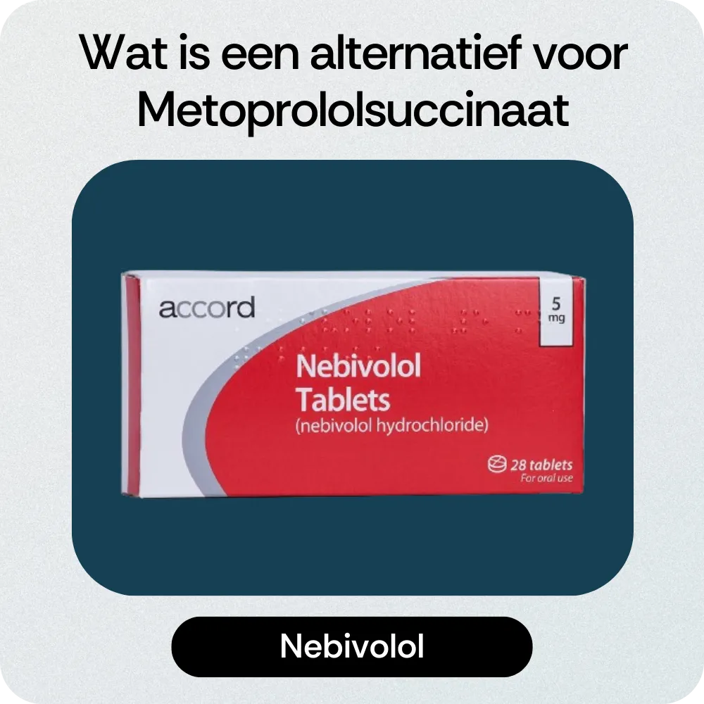 Alternatief Metoprololsuccinaat Bisoprolol