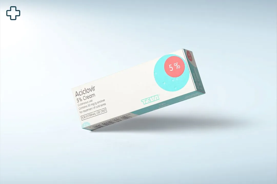 Aciclovir crème verpakking Aciclovir crème verpakking