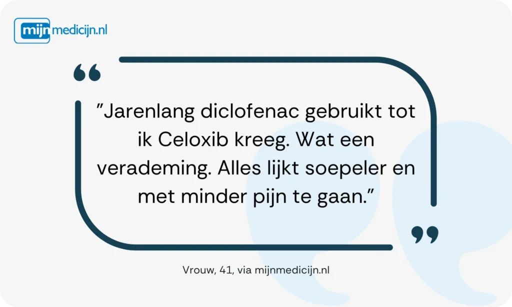 Celecoxib ervaring