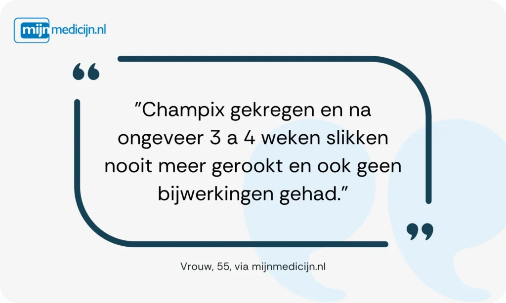 Champix ervaring