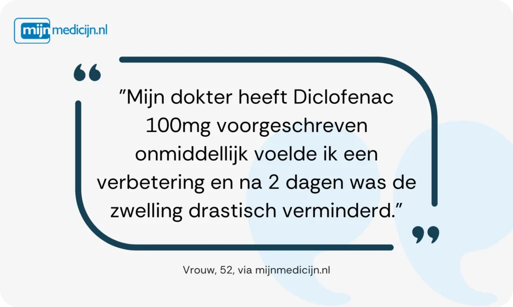 Diclofenac ervaring
