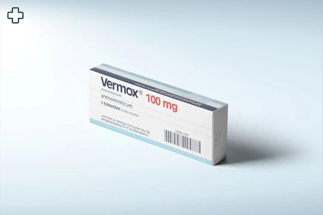 Mebendazol verpakking