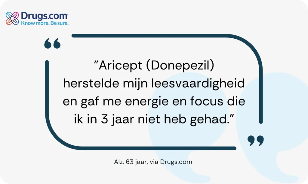 Ervaring Donepezil