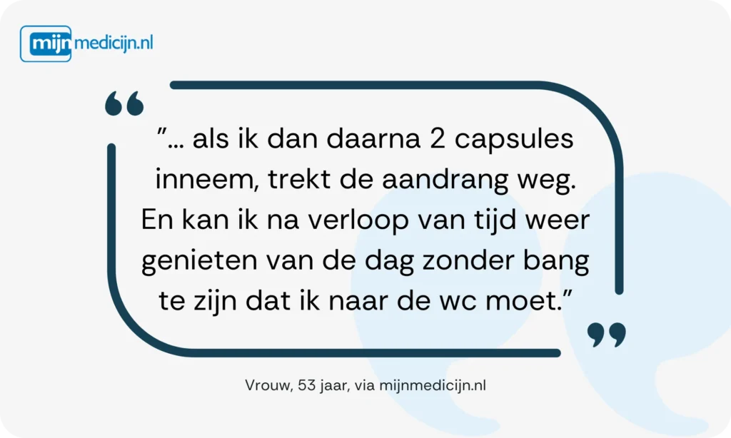 Ervaring Loperamide