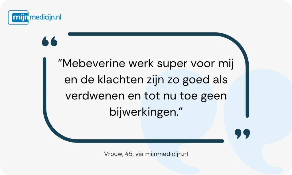 Ervaring Mebeverine