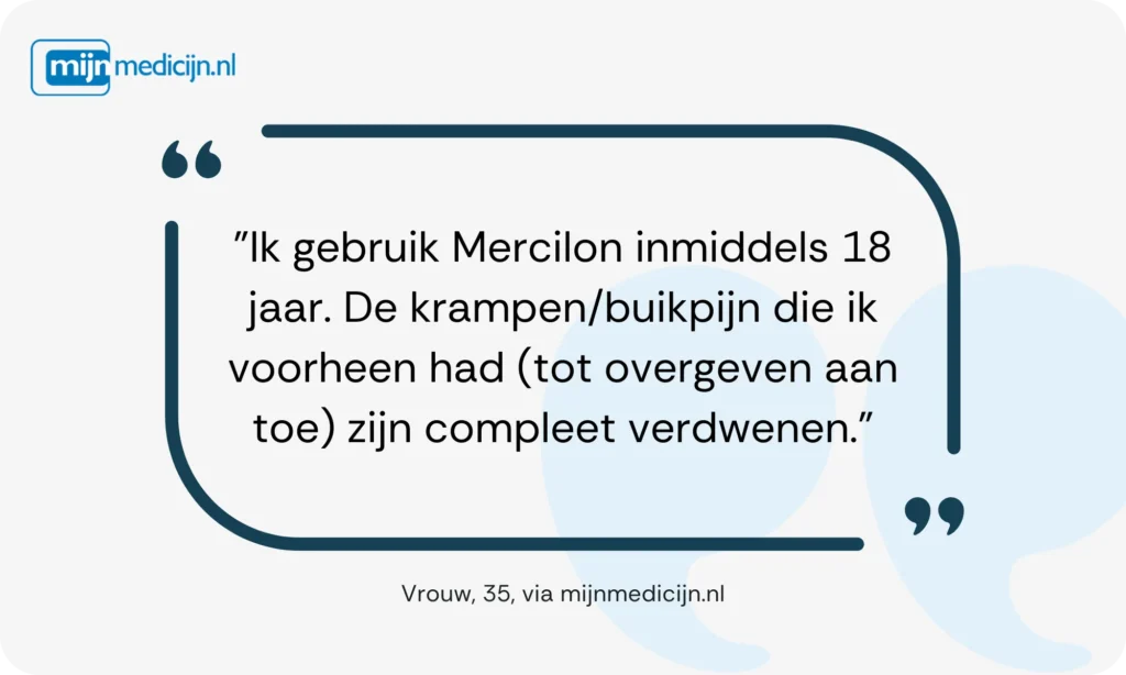 Ervaring Mercilon