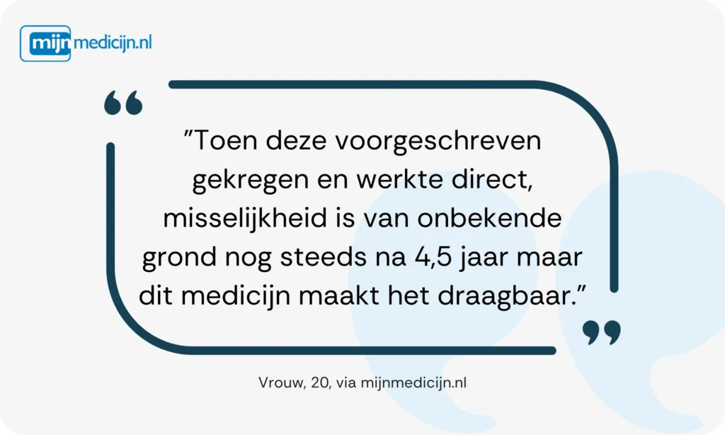 Ervaring Metoclopramide