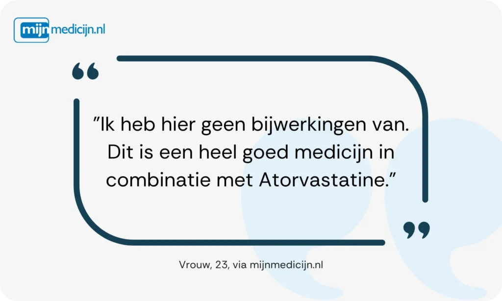 Ezetimibe ervaring