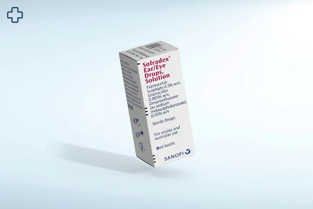 Sofradex verpakking Sofradex verpakking