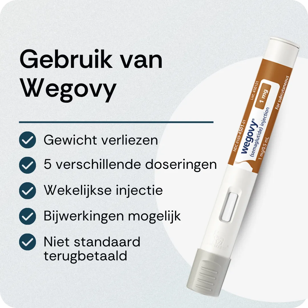 Gebruik van Wegovy