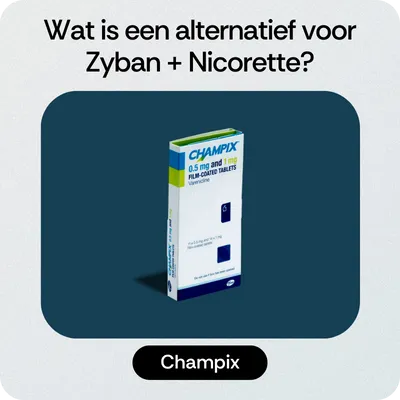 Alternatief Zyban + Nicorette