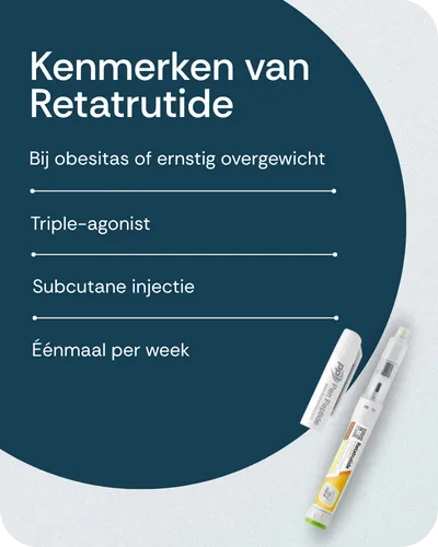 Kenmerken van Retatrutide